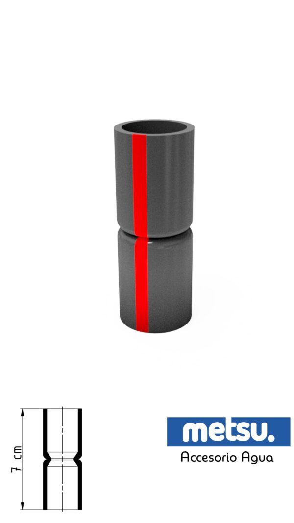 Union Presion 1/2" PVC