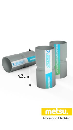 union sel de pvc 3/4