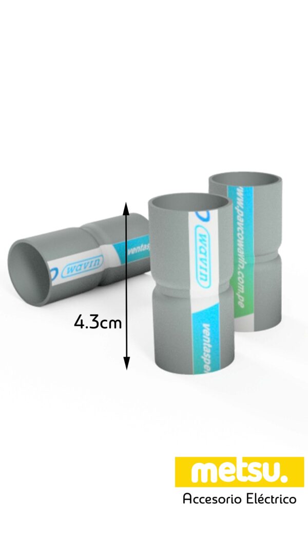 union sel de pvc 3/4