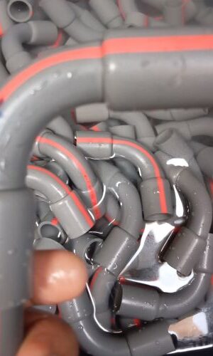 curva de agua pvc 1/2"x90° nicoll