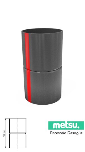 unión 2" desagüe SAL pvc