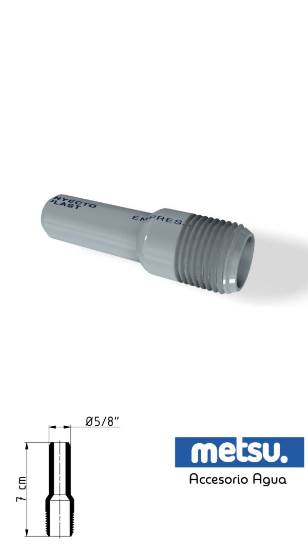 adaptador manguera 5/8"