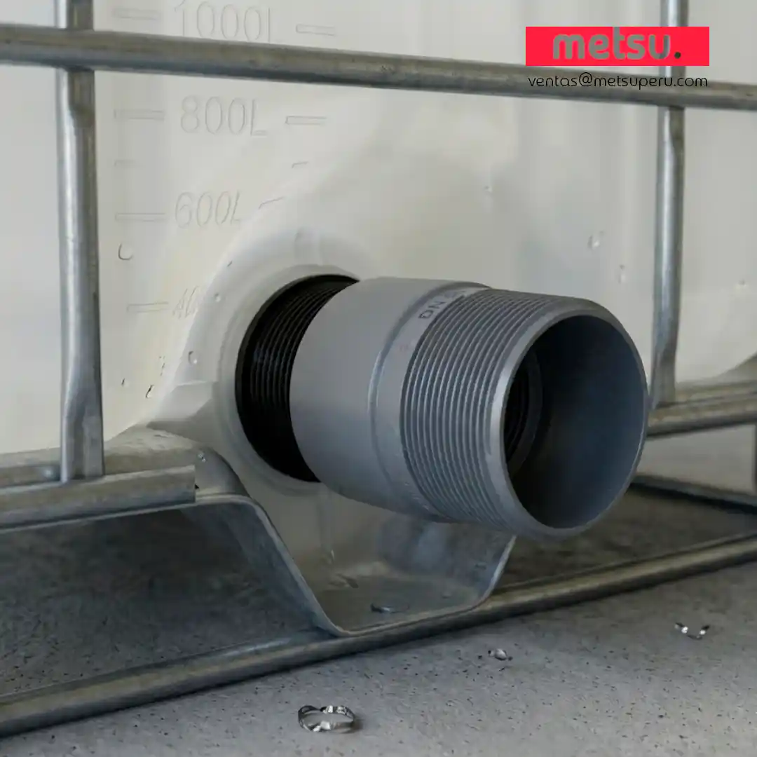 ADAPTADOR PARA TANQUE IBC 2" A 2"