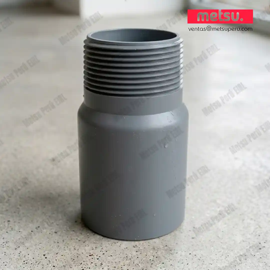 ADAPTADOR AGUA 1 1/2" PVC